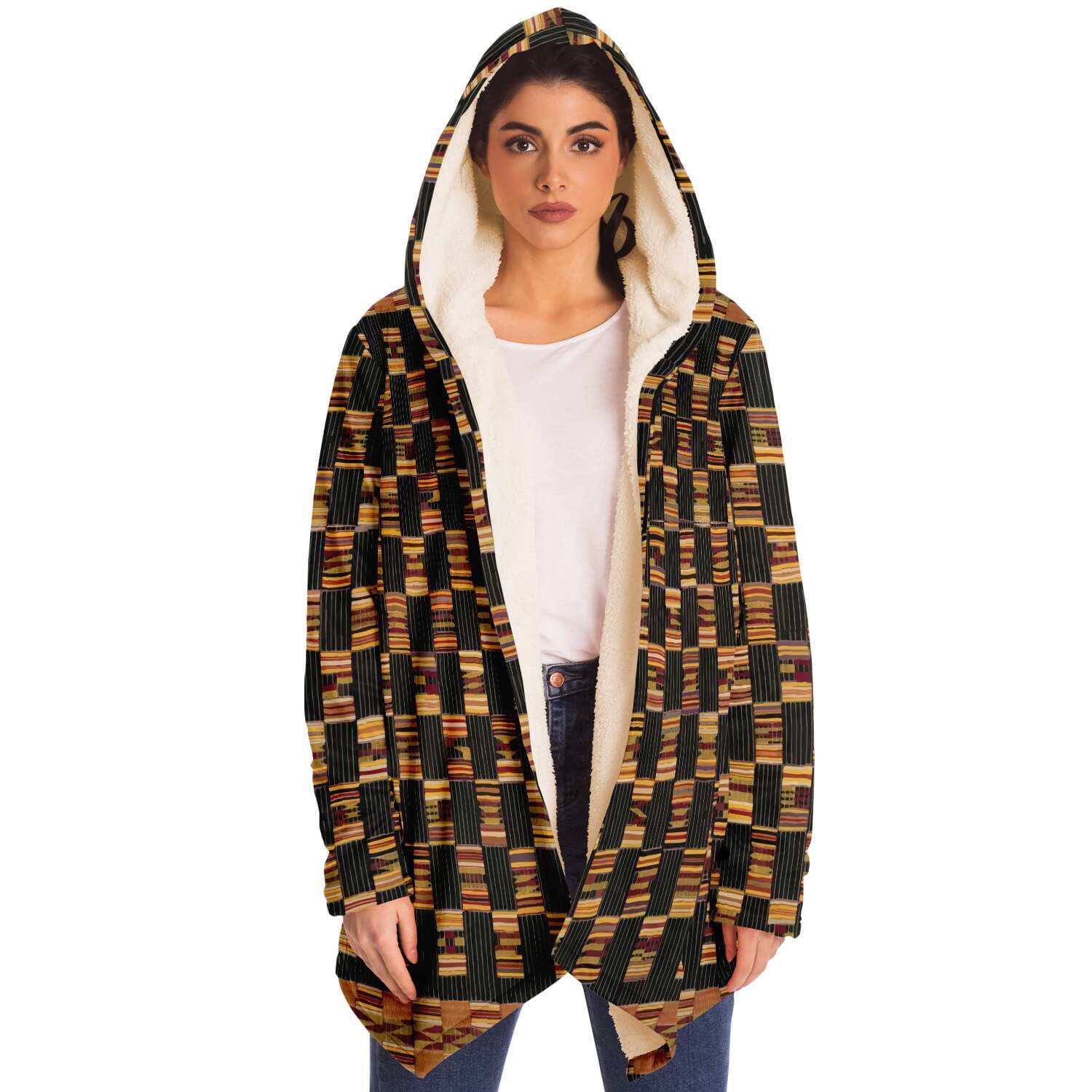 Kente Cloth Style  Unisex Dream Cloak