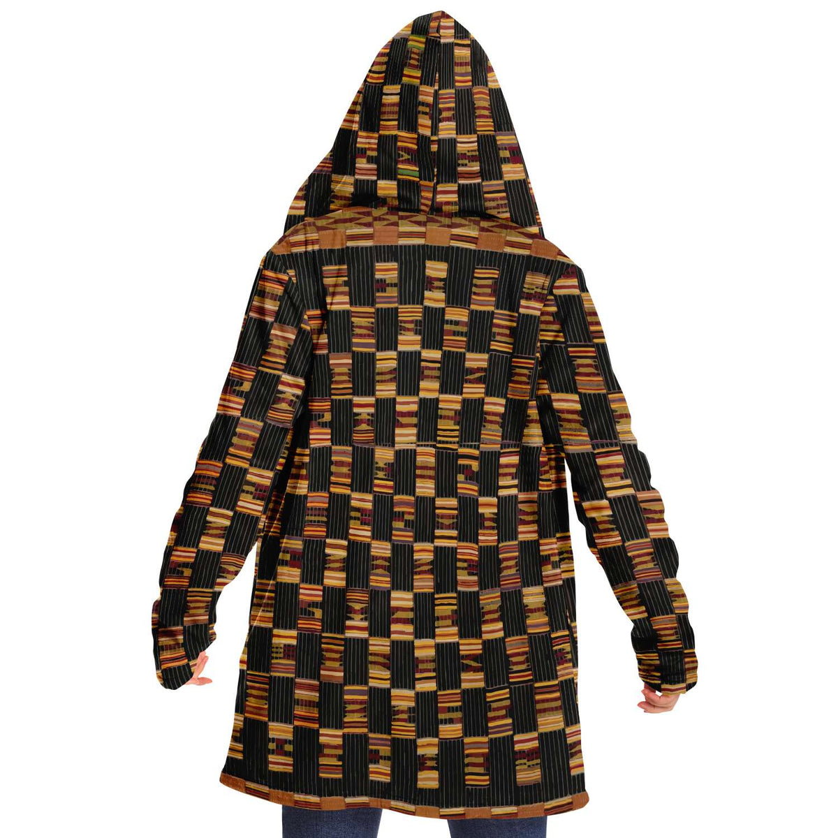 Kente Cloth Style  Unisex Dream Cloak