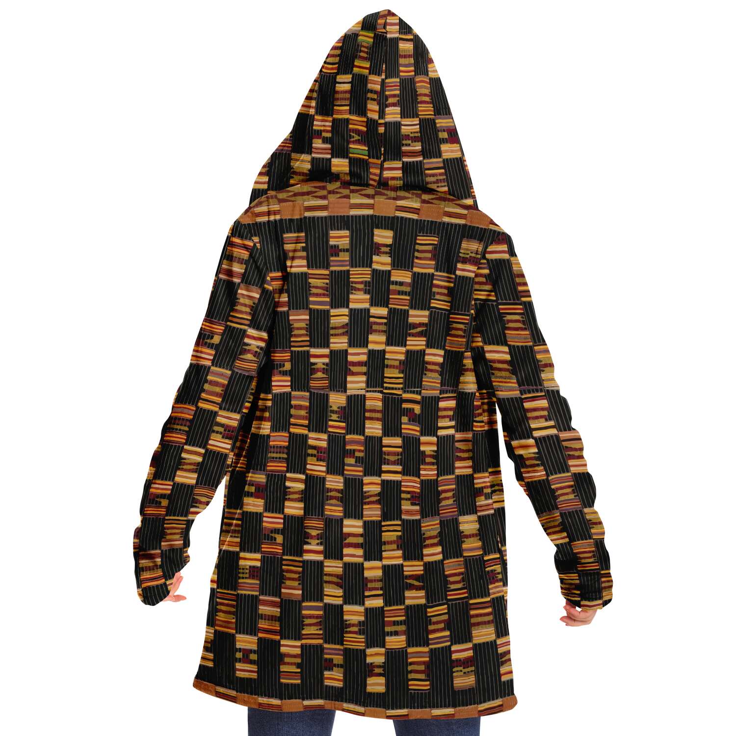 Kente Cloth Style  Unisex Dream Cloak