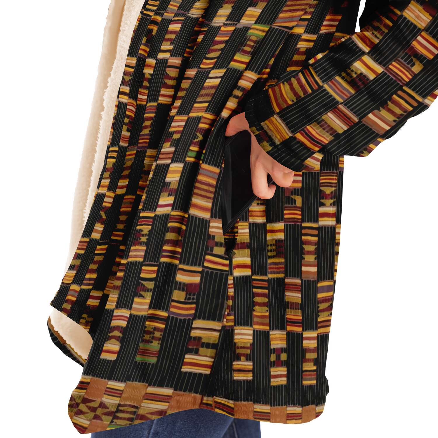 Dream Cloak Kente Cloth Style   Unisex Dream Cloak