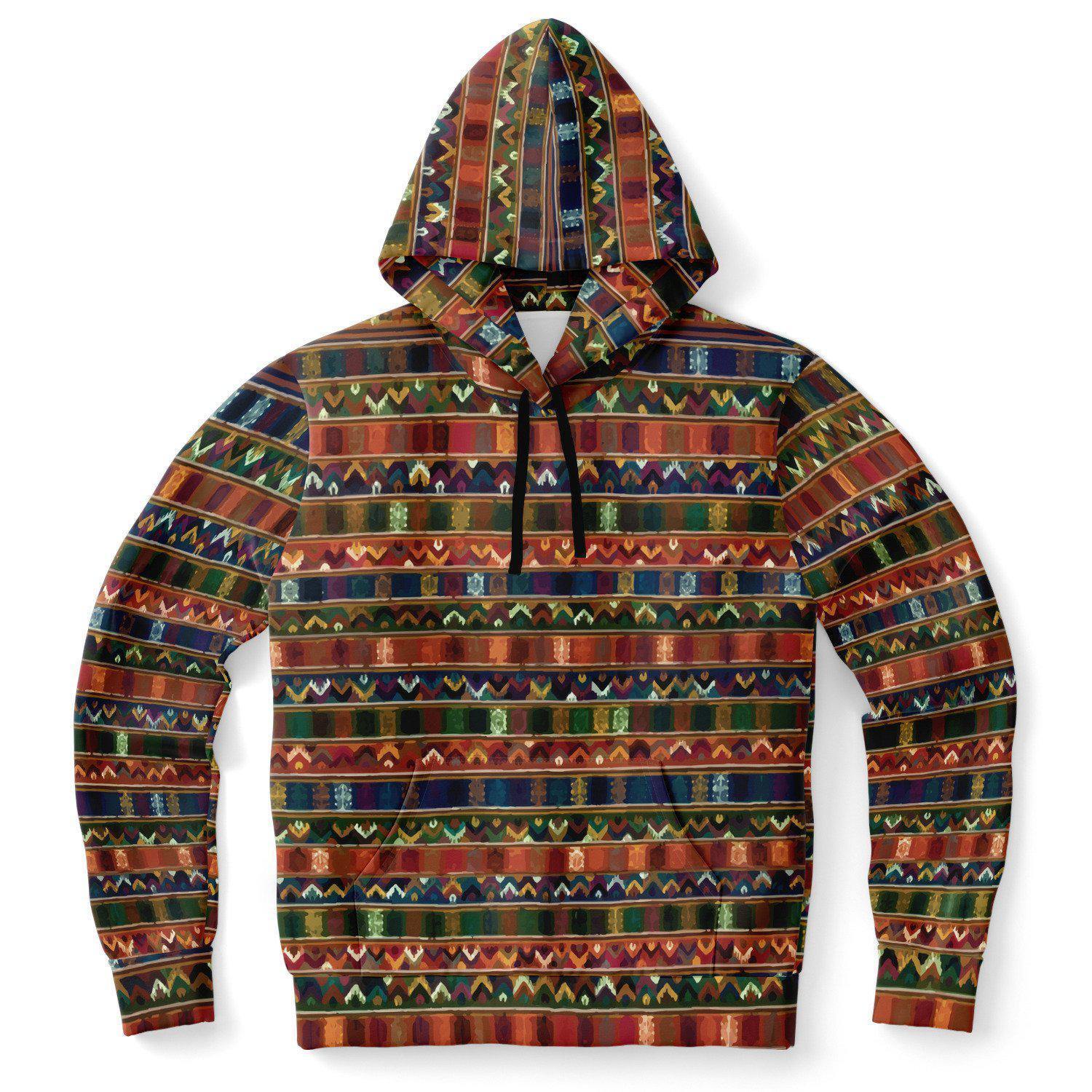 Tribal Hoodie Kira Tribe, Bhutan | Unisex Tribal Hoodie