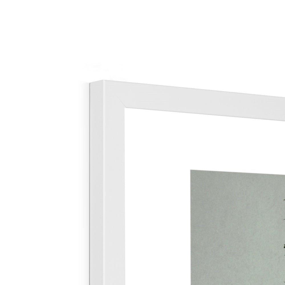 Konjin Chogoro Fighting Kongo-jin, the Blue Monster | Classic Japanese Ukiyo-e Yokai Wood Block Framed Vintage Art Print