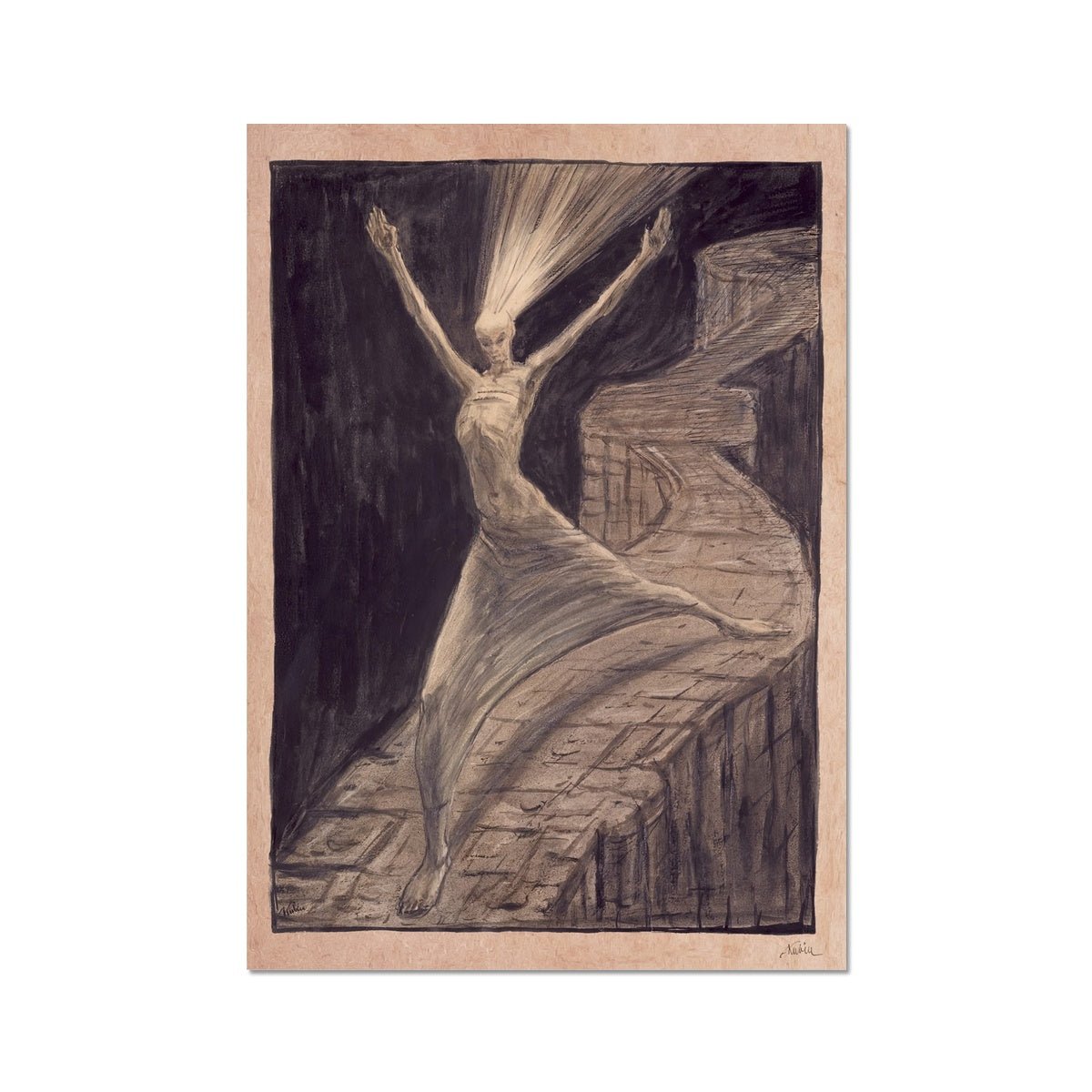 Kubin God of Light Fine Art Print