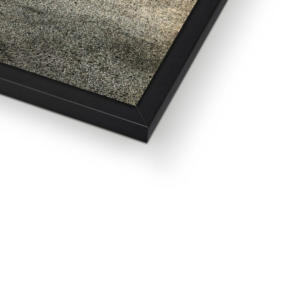 Kubin Witch and Crow, Raven | Satanic Demonic Luciferian Occult Witchy Art | Gothic Pagan Black Magic Framed Art Print