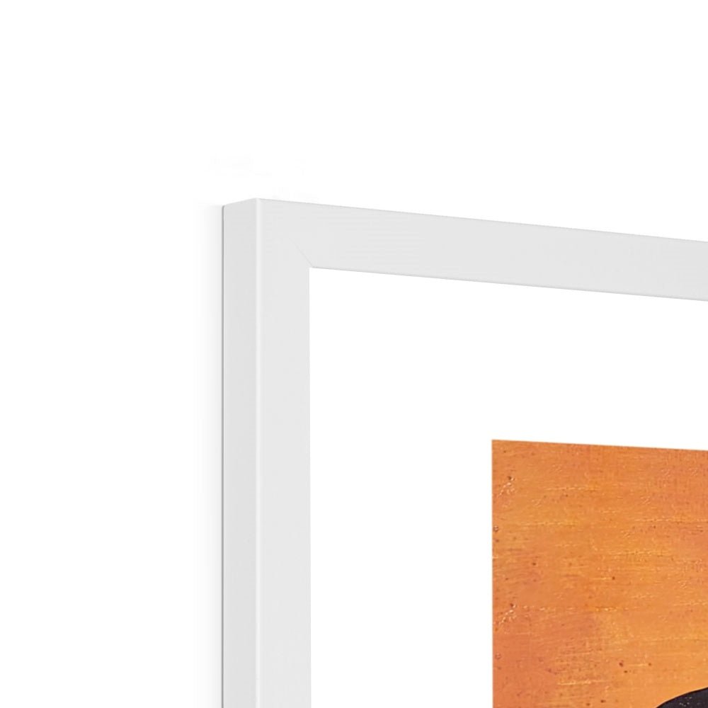 Kundalini Tantra Indian Tantric Art | Sun and Moon, Yoni and Lingam, Sacred Sexuality | Chakra Qi Energy Vintage Framed Art Print