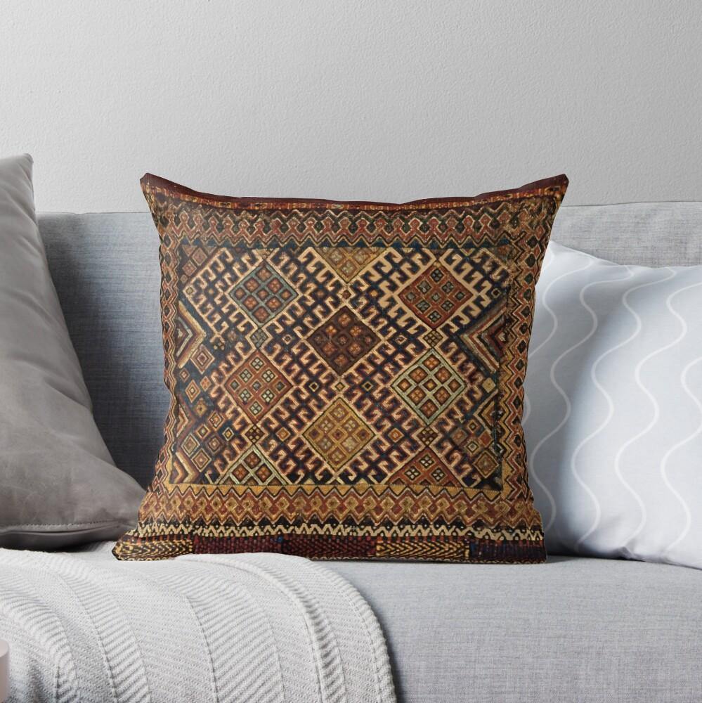 Kurdish Saddle Bag Inspired Tribal Pillow | Various Sizes