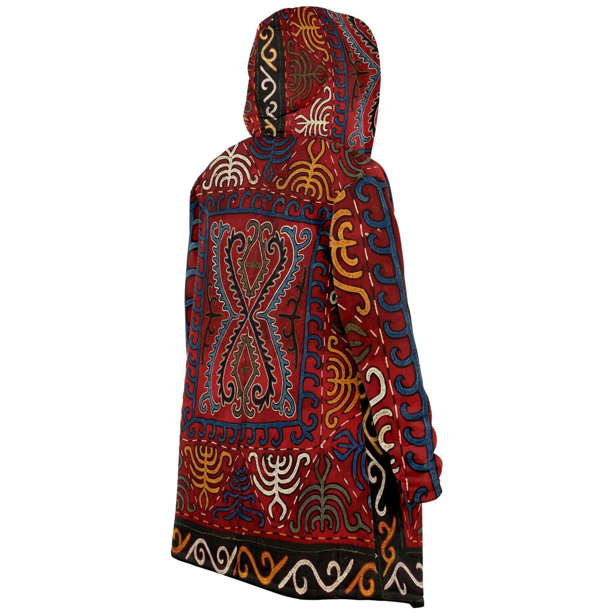 Kyrgyz Traditional Design (Central Asia) Tribal Modern Dream Cloak