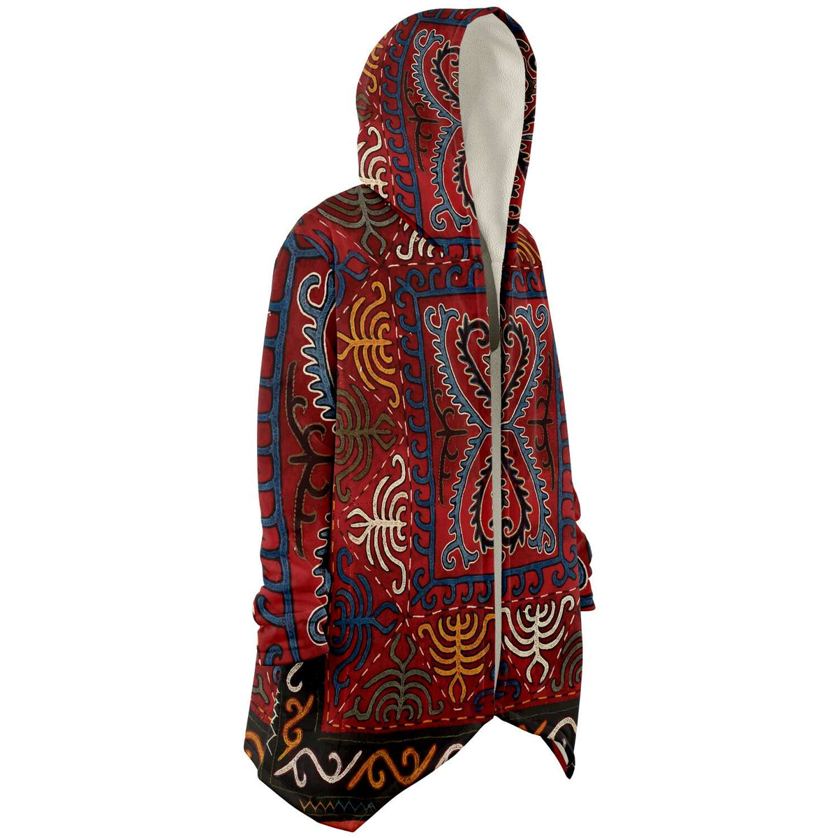 Kyrgyz Traditional Design (Central Asia) Tribal Modern Dream Cloak