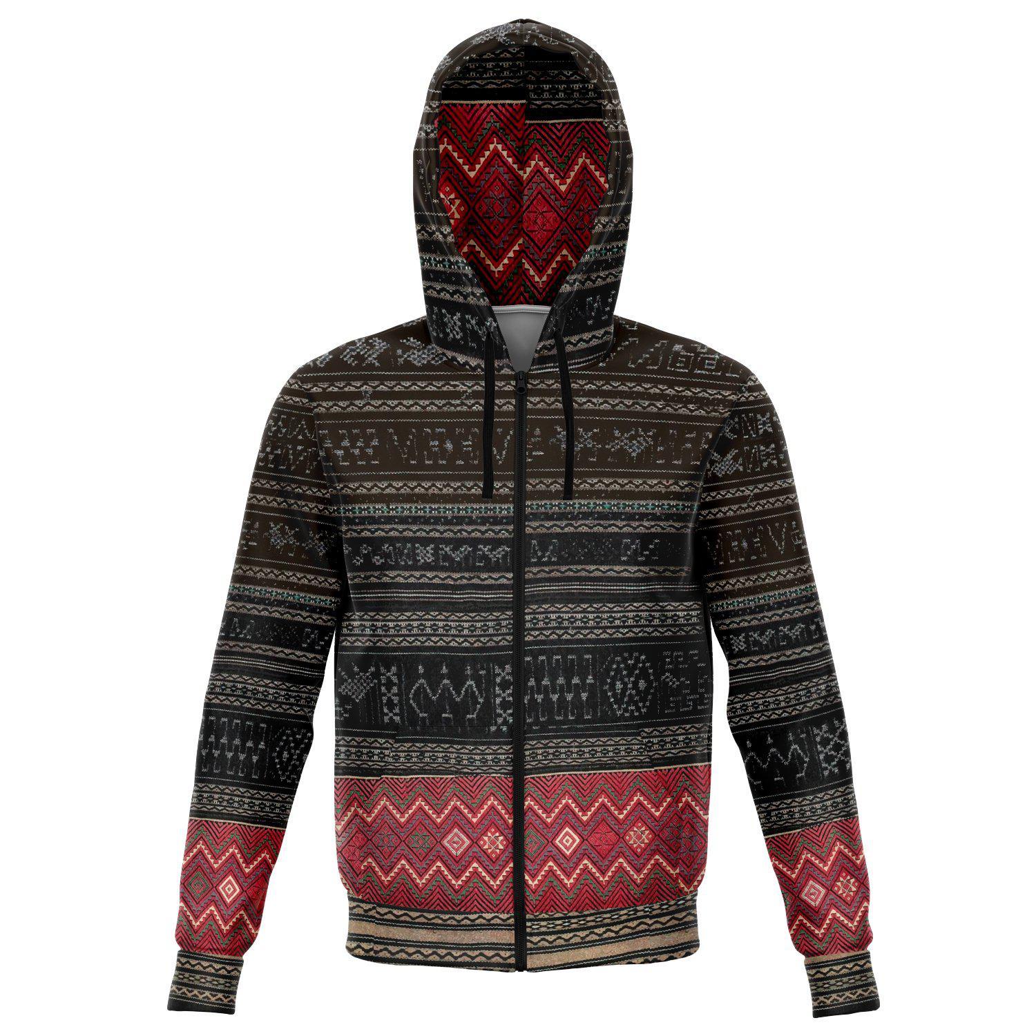 Tribal print hoodie new arrivals