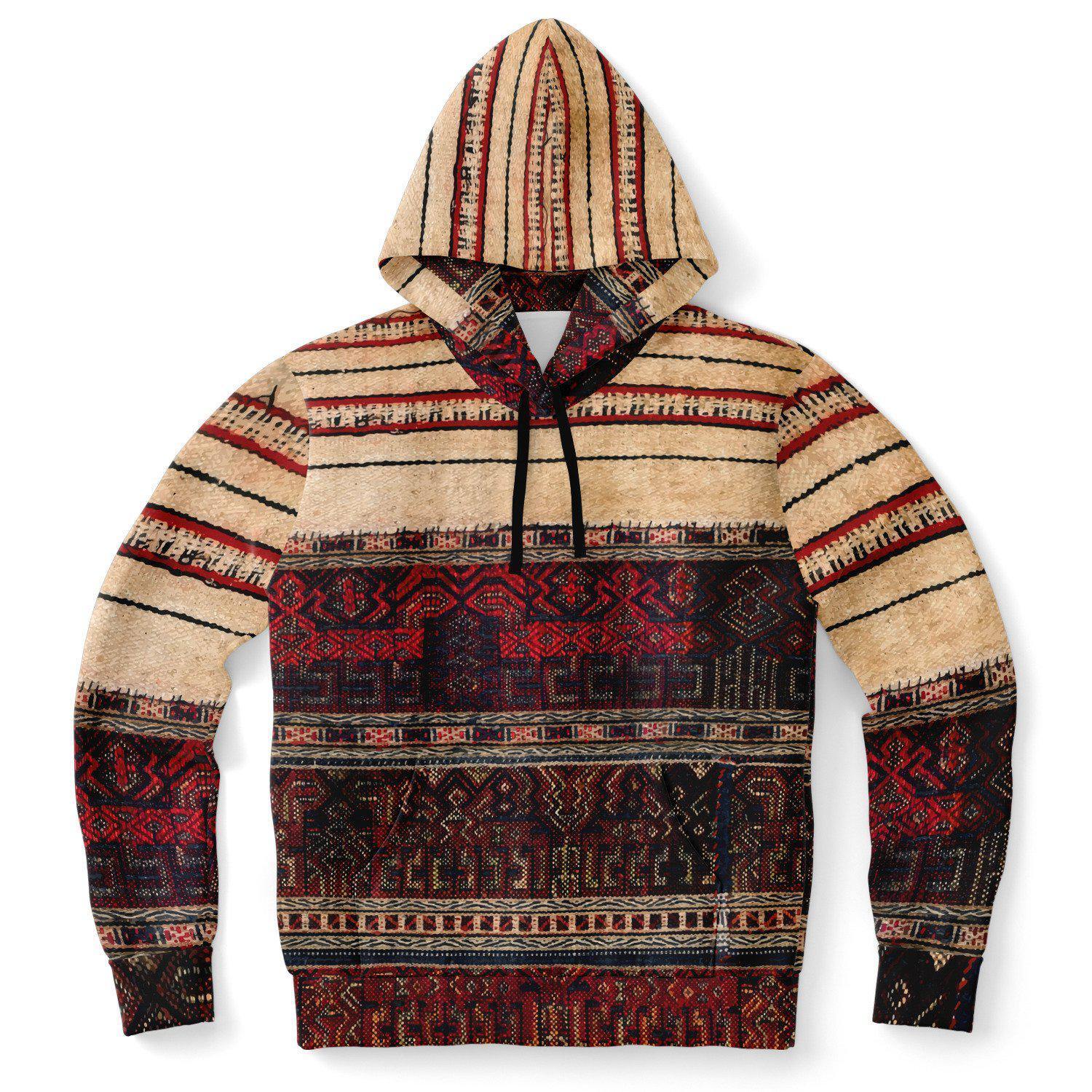 Tribal Hoodie XS Li Tribe Traditional | Unisex Tribal Hoodie