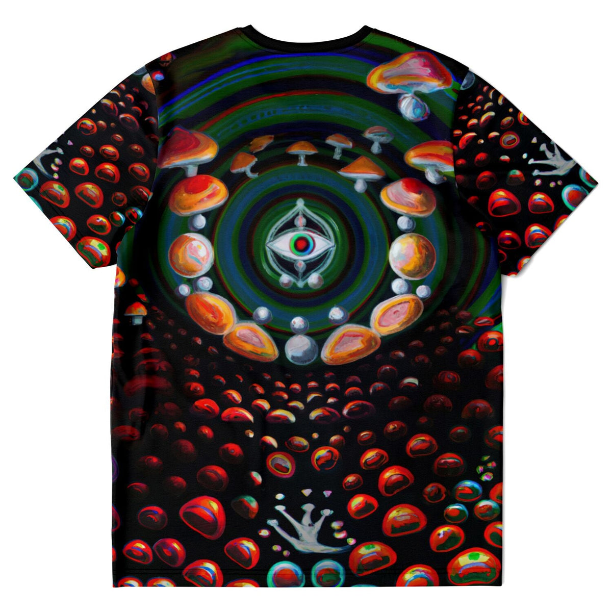 Lick the Toad | Original DMT Shroom Magic Mushrooms | Psychedelic Toad Trippy Frog Meditation Graphic Art T-Shirts