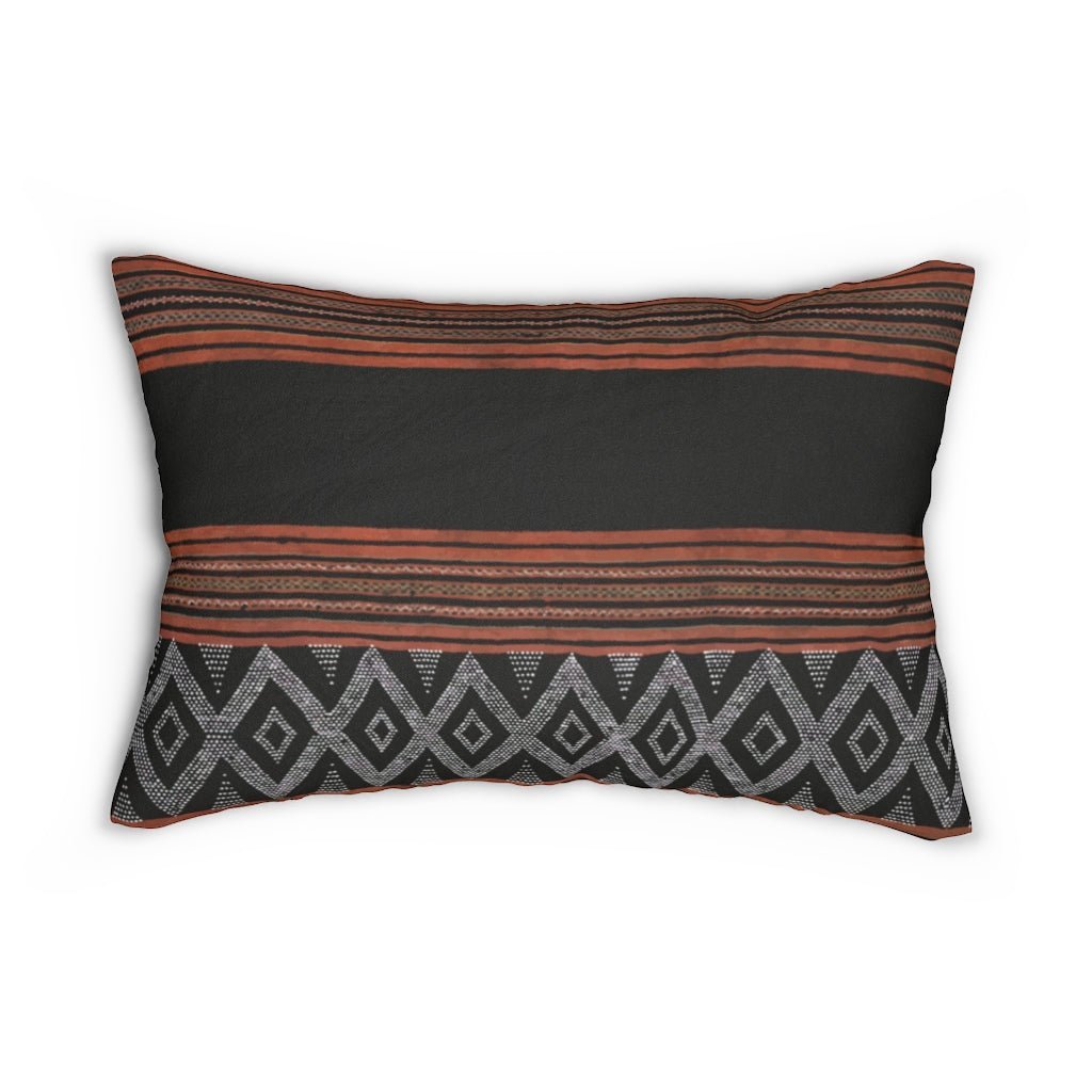 Maio Inspired (Central Asian) Rectangular Tribal Pillow | Various Sizes