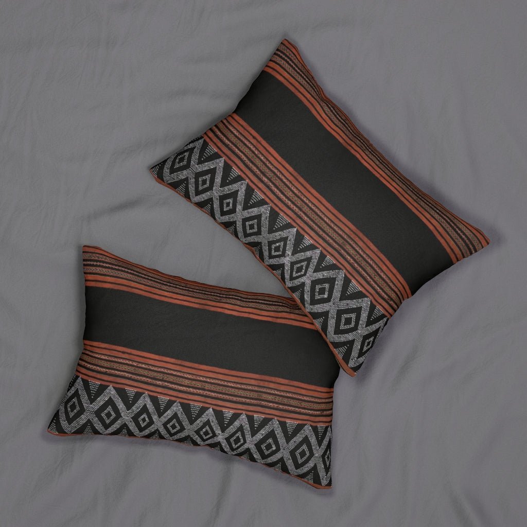 Maio Inspired (Central Asian) Rectangular Tribal Pillow | Various Sizes
