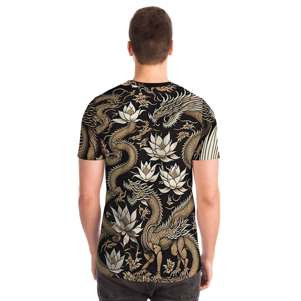 Medieval Basilisk Mythology: Ancient Greek King of Serpents, Snakes | Golden Scaled Dragon, Reptile Graphic Art T-Shirt