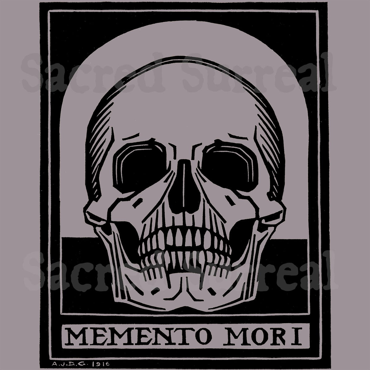 Memento Mori Skull Shirt | Dark Art Occult Gothic Skeleton | Dark Academia Cottagegore Vintage Graphic Art T-Shirt