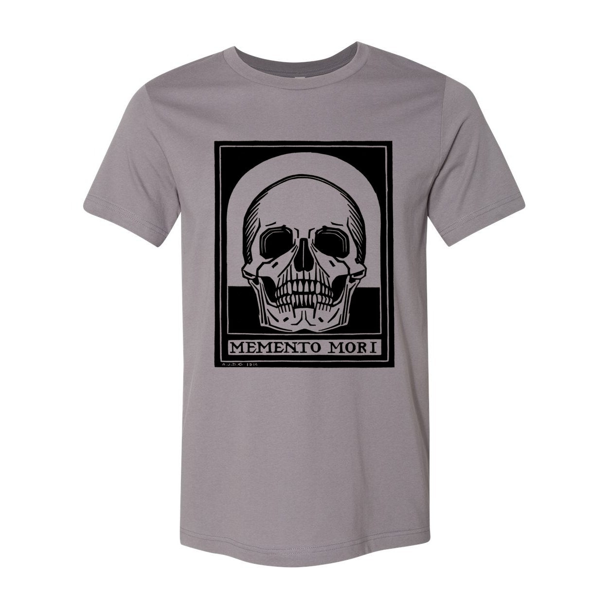 Memento Mori Skull Shirt | Dark Art Occult Gothic Skeleton | Dark Academia Cottagegore Vintage Graphic Art T-Shirt