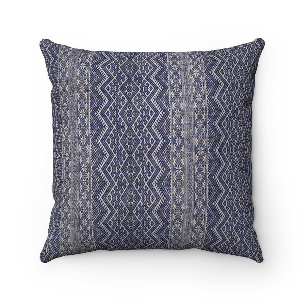 Tribal Pillow 20" x 20" Miao Culture (Central Asian) Inspired Tribal Pillows | Various Sizes