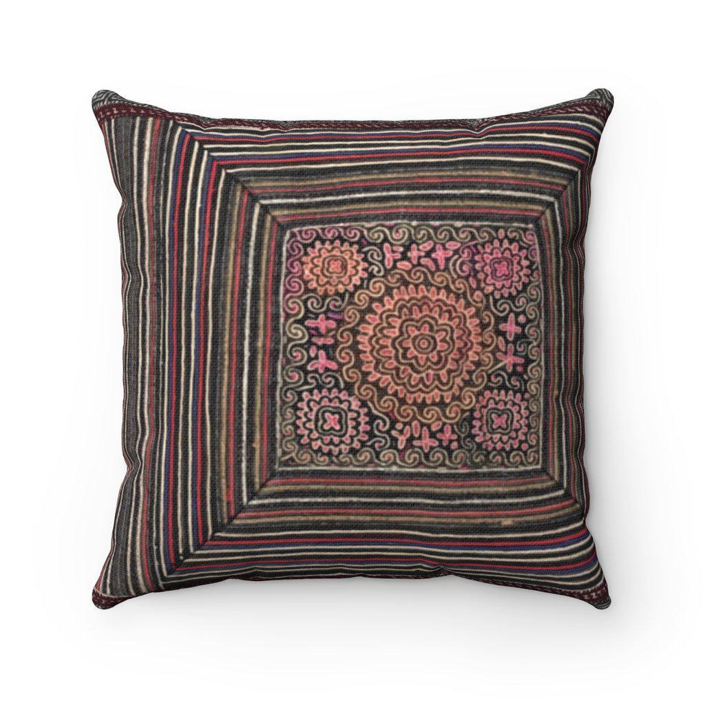 Tribal Pillow Miao Culture Inspired (Central Asian) Tribal Pillows | Throw Pillows