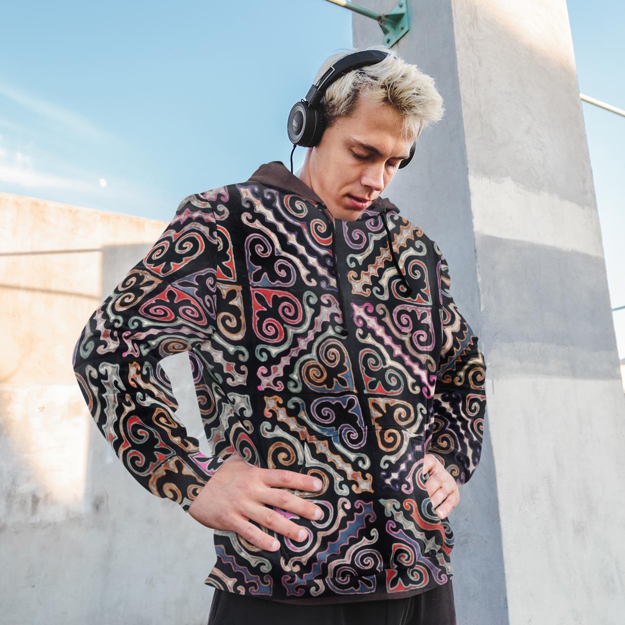 Miao Culture Traditional | Unisex Tribal Hoodie