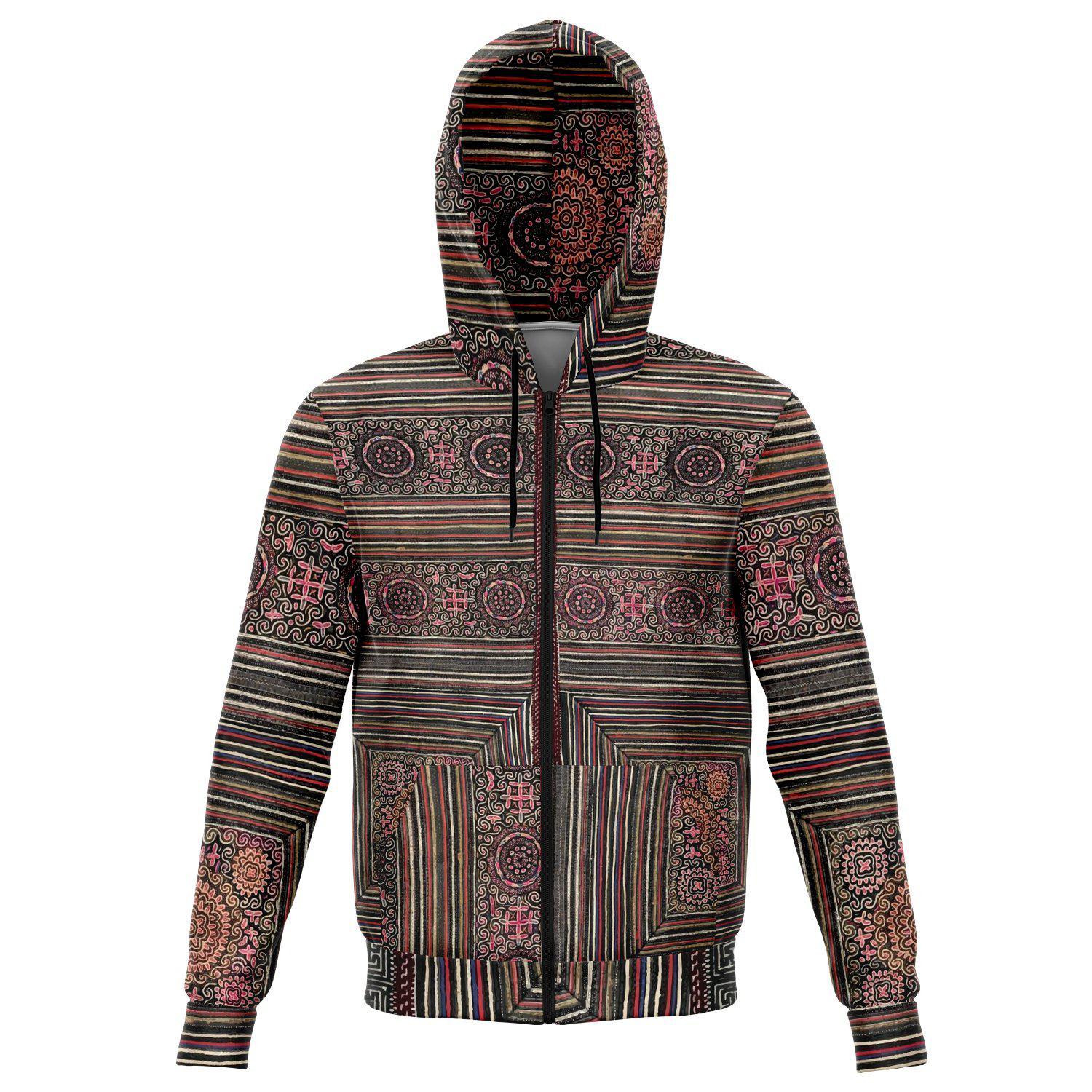 Tribal Hoodie XS Miao Culture| Unisex Tribal Hoodie