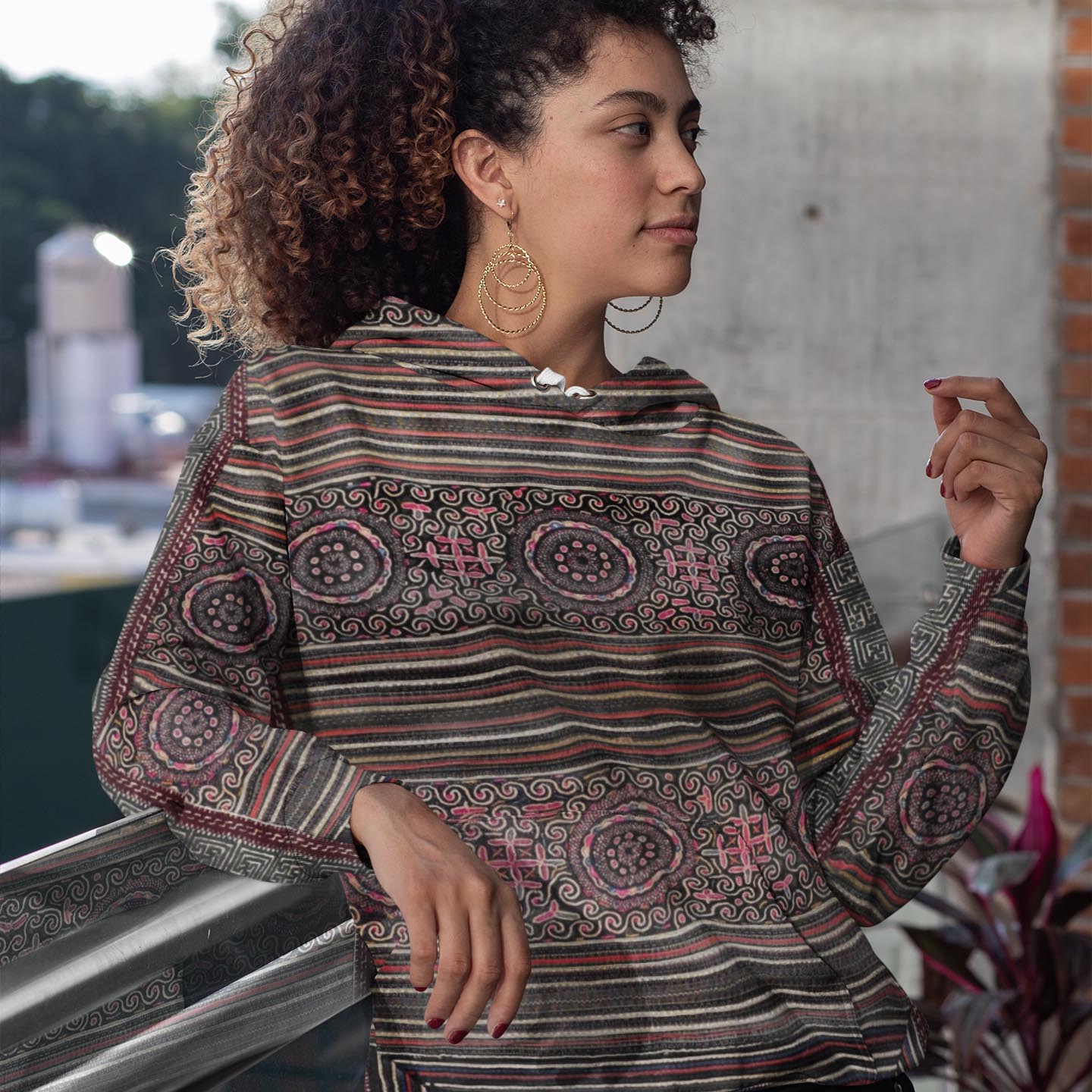 Miao Culture| Unisex Tribal Hoodie