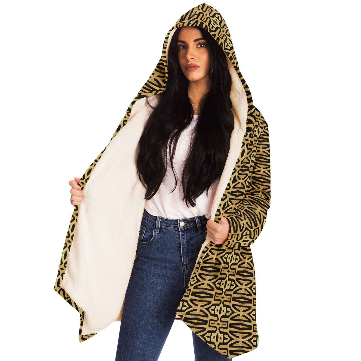 Modern Bogolan Unisex Dream Cloak (Mali)