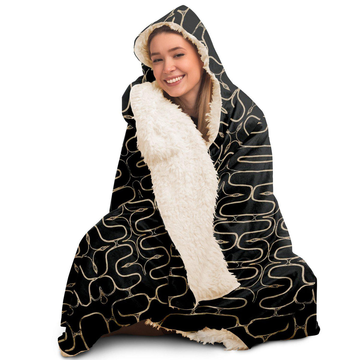 Modern Kimono Hooded Blanket Design (Japan)