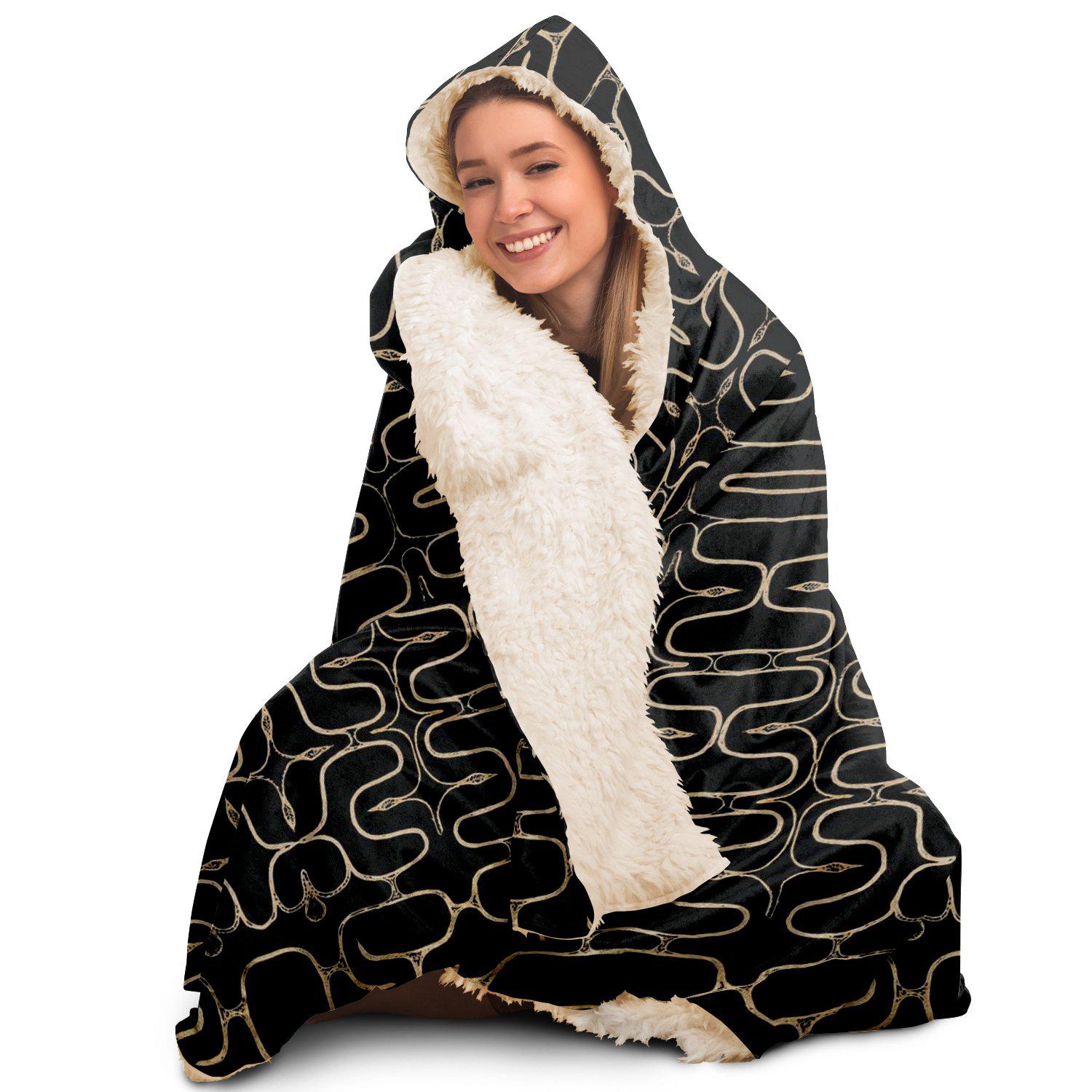 Modern Kimono Hooded Blanket Design (Japan)