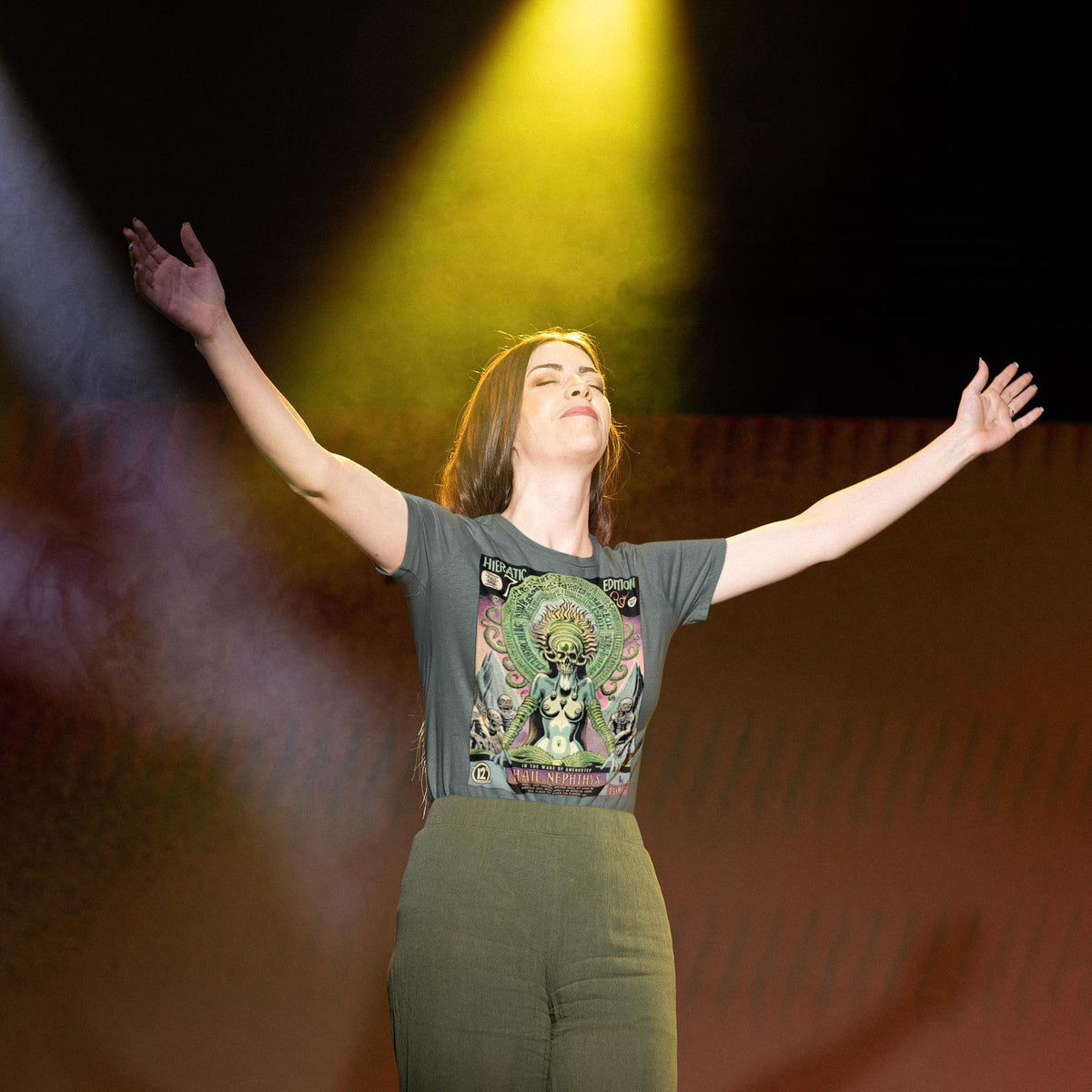 Nephthys, Egyptian Book of the Dead | Osiris Ra Anubus Horus Thoth | 1960s Comic Book Skull | Occult Duat Underworld Hades Graphic Art TShirt