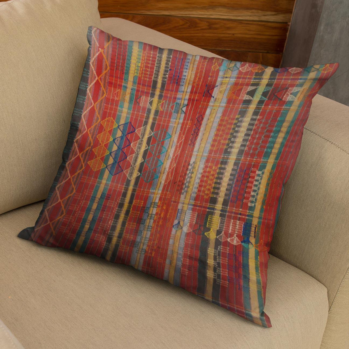 Tribal Pillow Nupe-Tribe Inspired African Tribal Pillows | Throw Pillows
