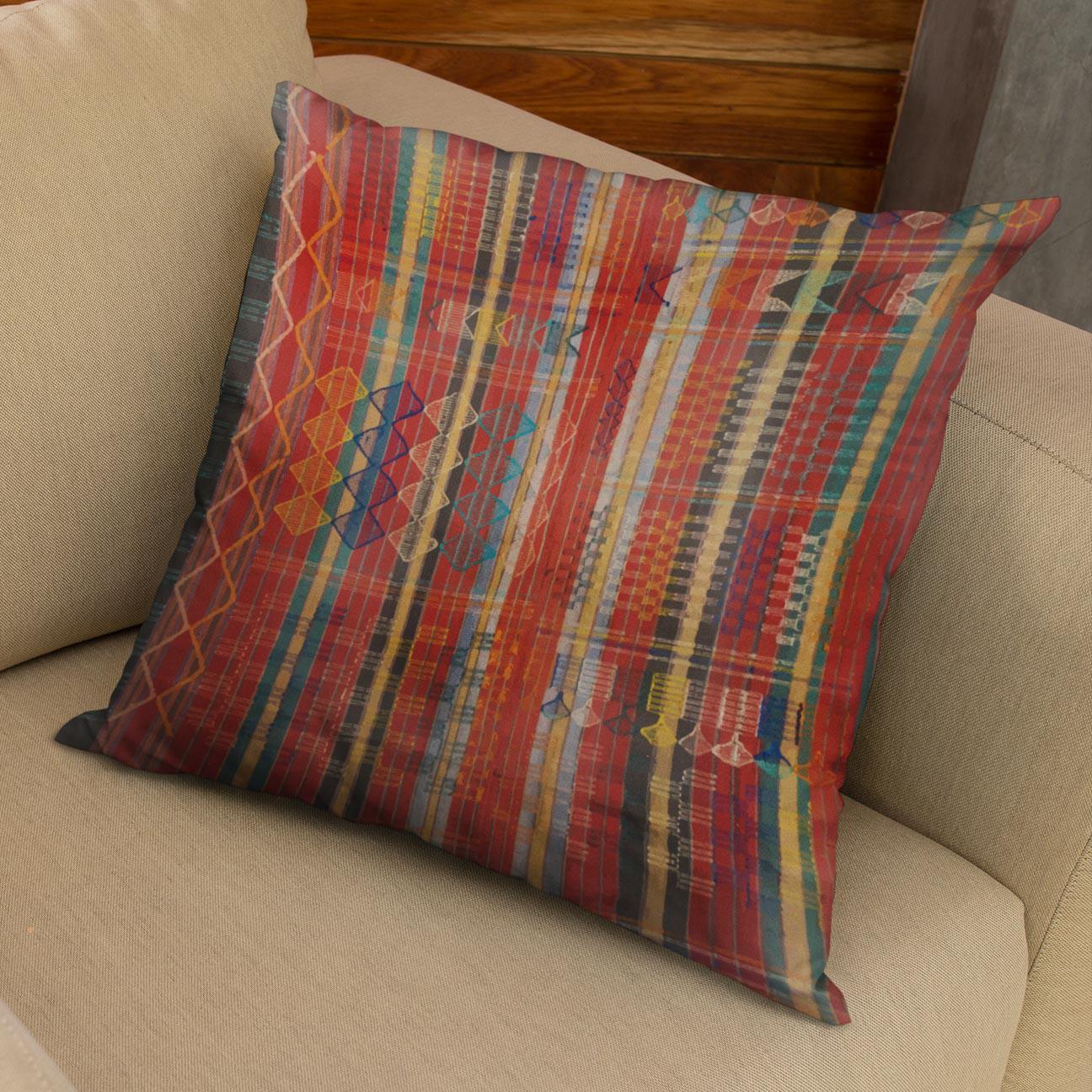 Nupe-Tribe Inspired African Tribal Pillows | Throw Pillows