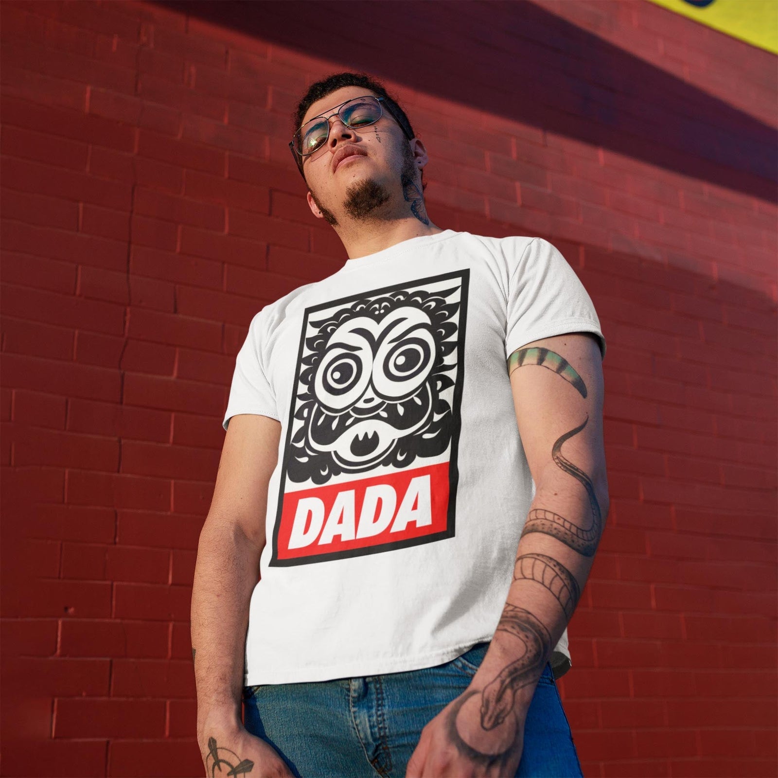Obey DADA | Andre the Giant Propaganda | Non-Conformity Streetwear | Surrealism Avant Garde Graphic Art T-Shirt