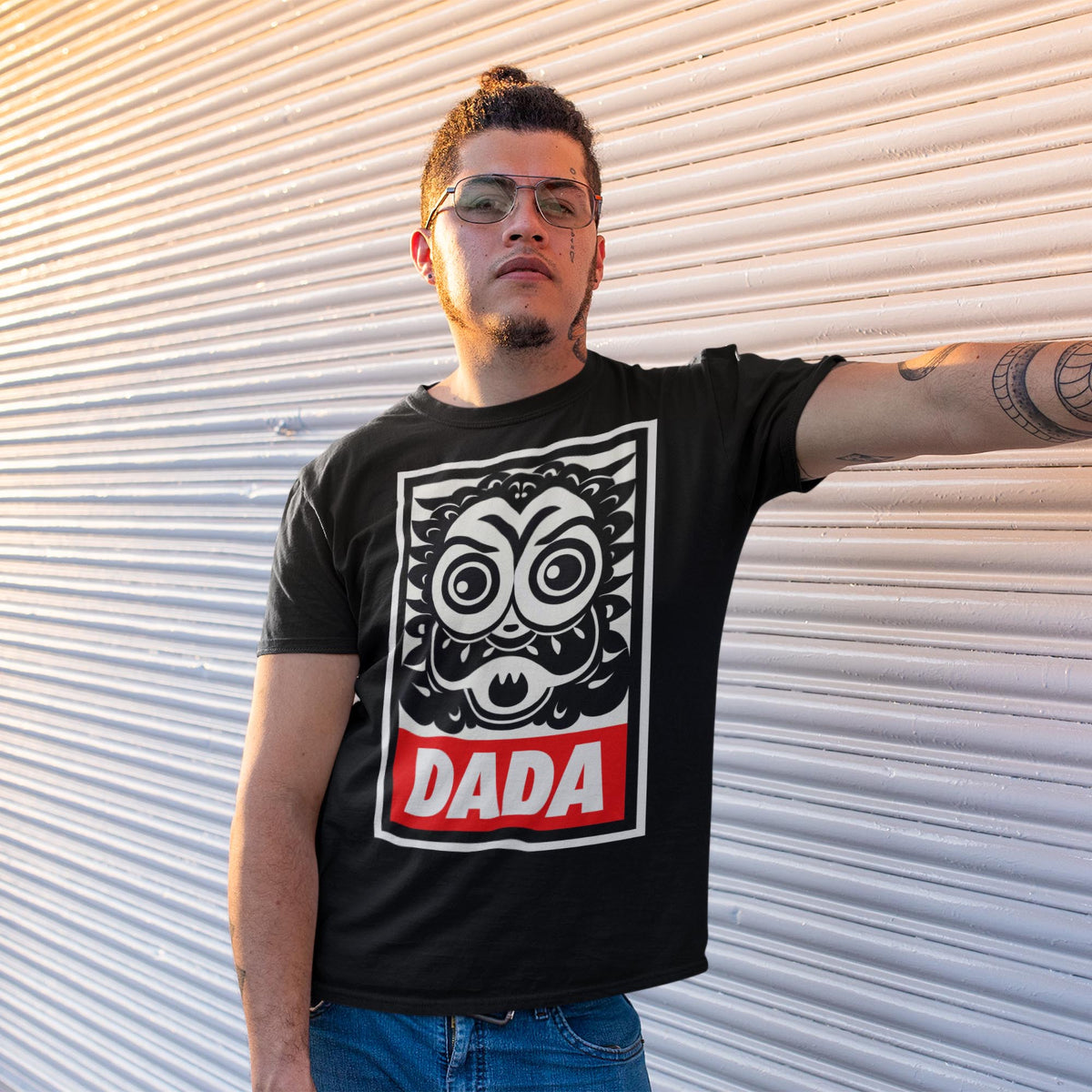 Obey DADA | Andre the Giant Propaganda | Non-Conformity Streetwear | Surrealism Avant Garde Graphic Art T-Shirt
