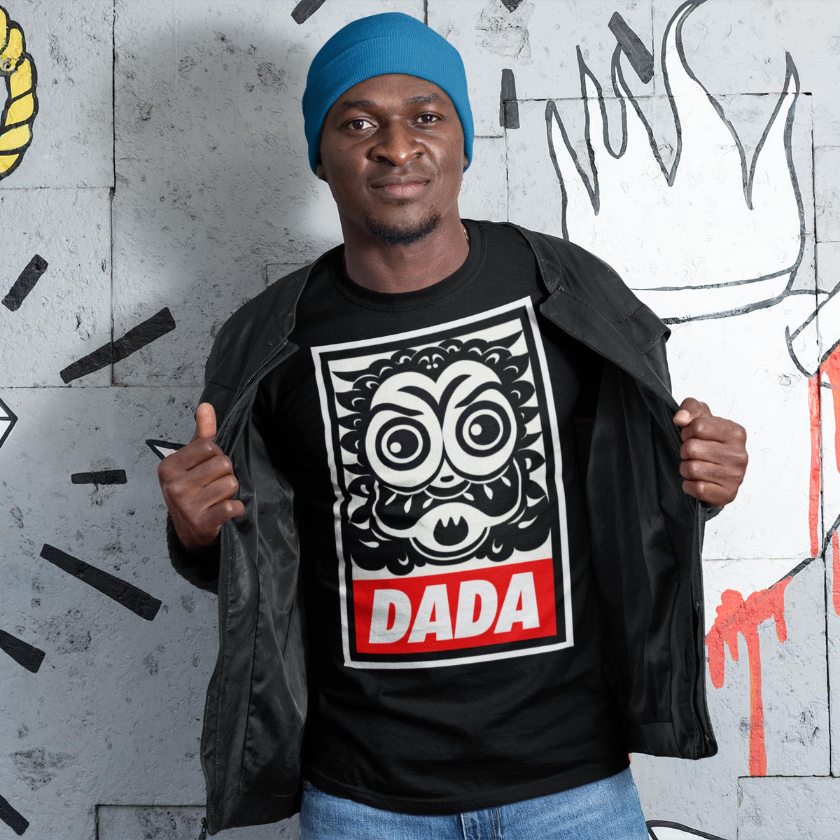 Obey DADA | Andre the Giant Propaganda | Non-Conformity Streetwear | Surrealism Avant Garde Graphic Art T-Shirt