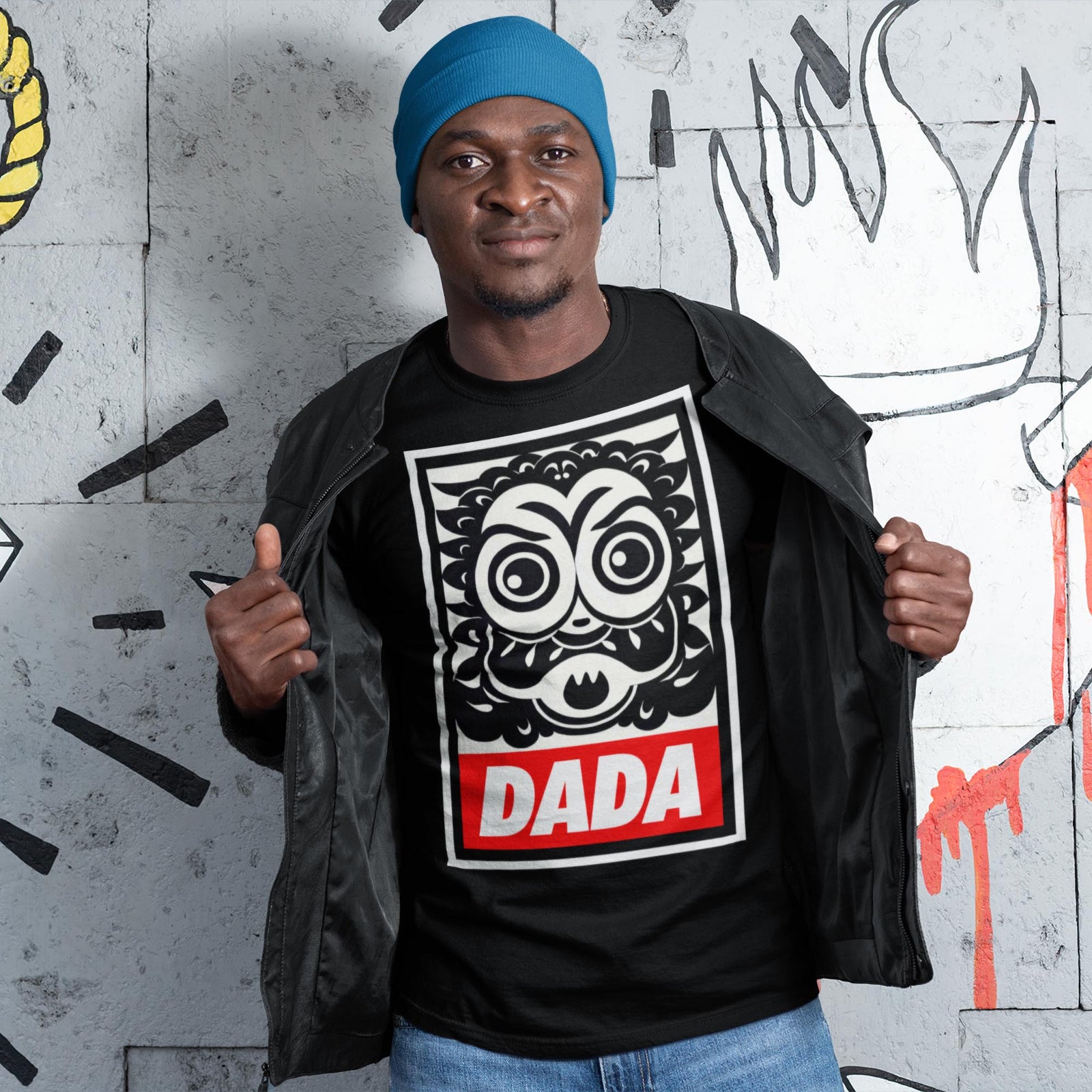 Obey DADA | Andre the Giant Propaganda | Non-Conformity Streetwear | Surrealism Avant Garde Graphic Art T-Shirt
