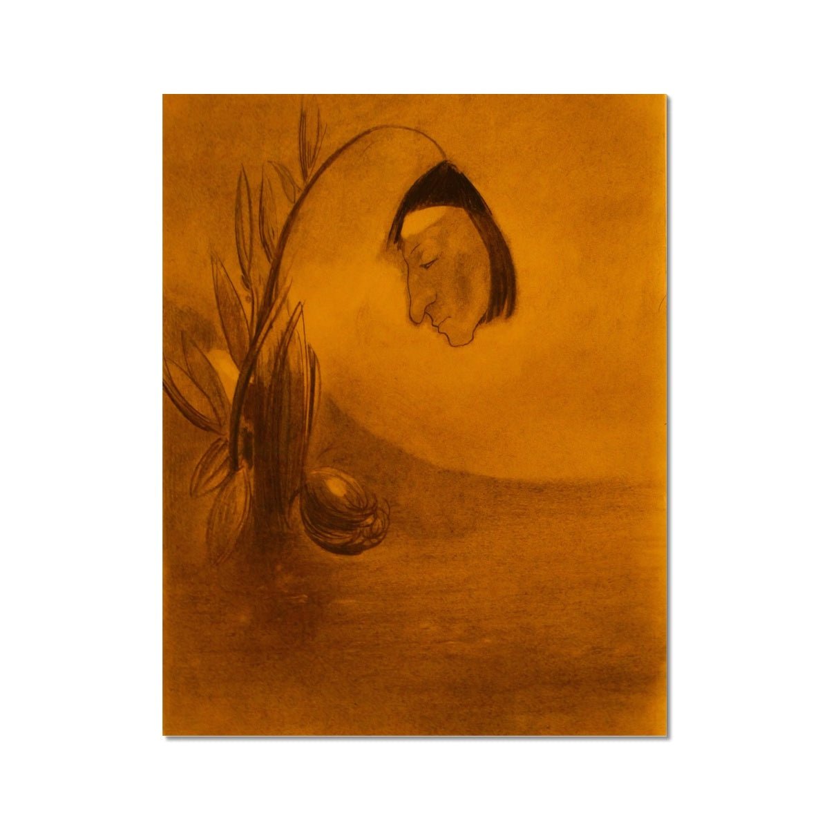 giclee Odilon Redon: From Darkness to Light Giclee Fine Art Print