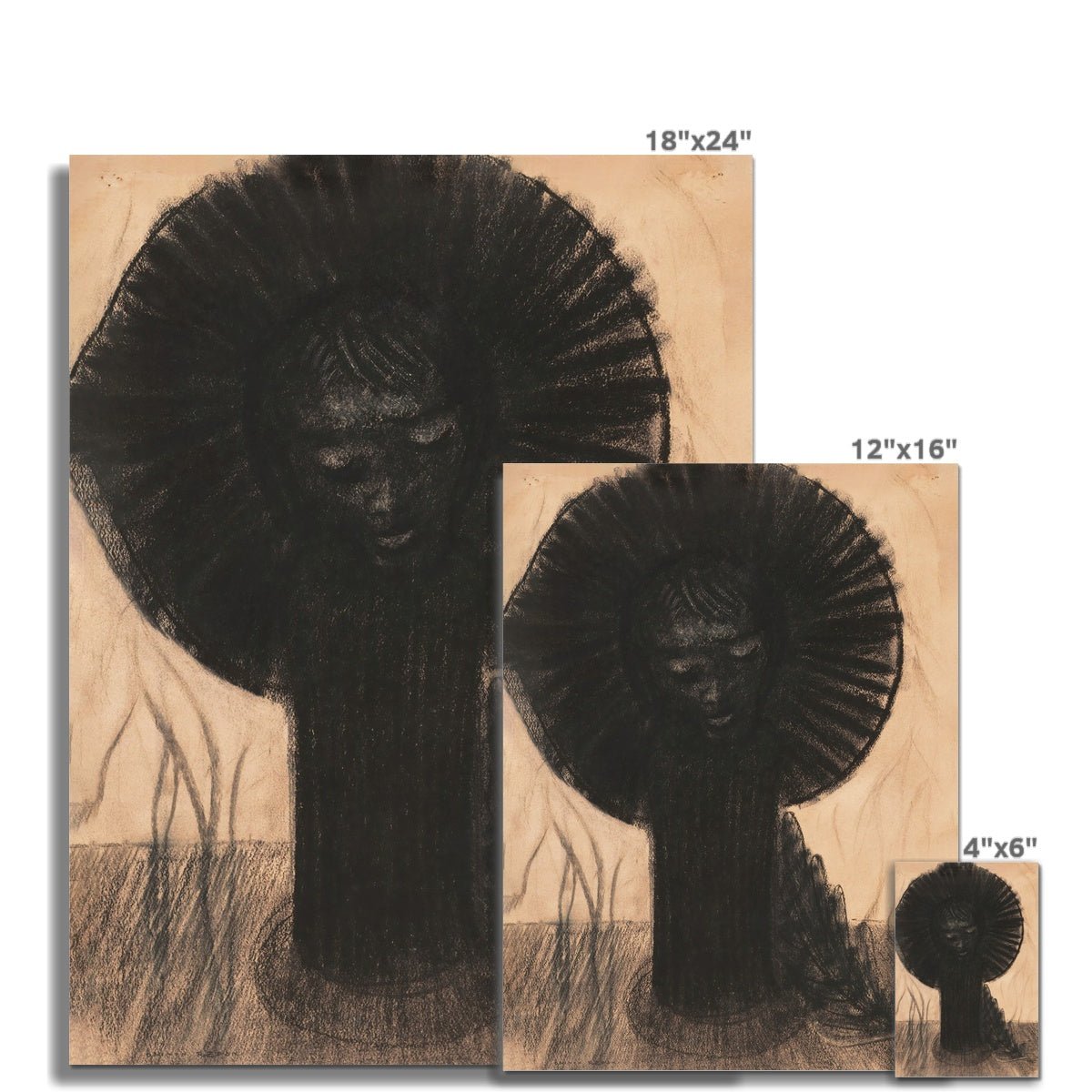 Odilon Redon: Germination Symbolist Giclée Fine Art Print