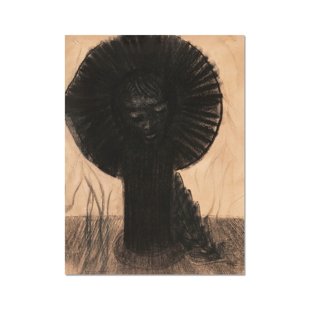 giclee Odilon Redon: Germination Symbolist Giclée Fine Art Print