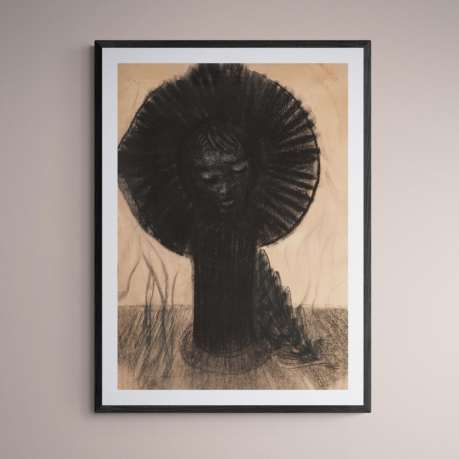 Odilon Redon: Germination Symbolist Giclée Fine Art Print