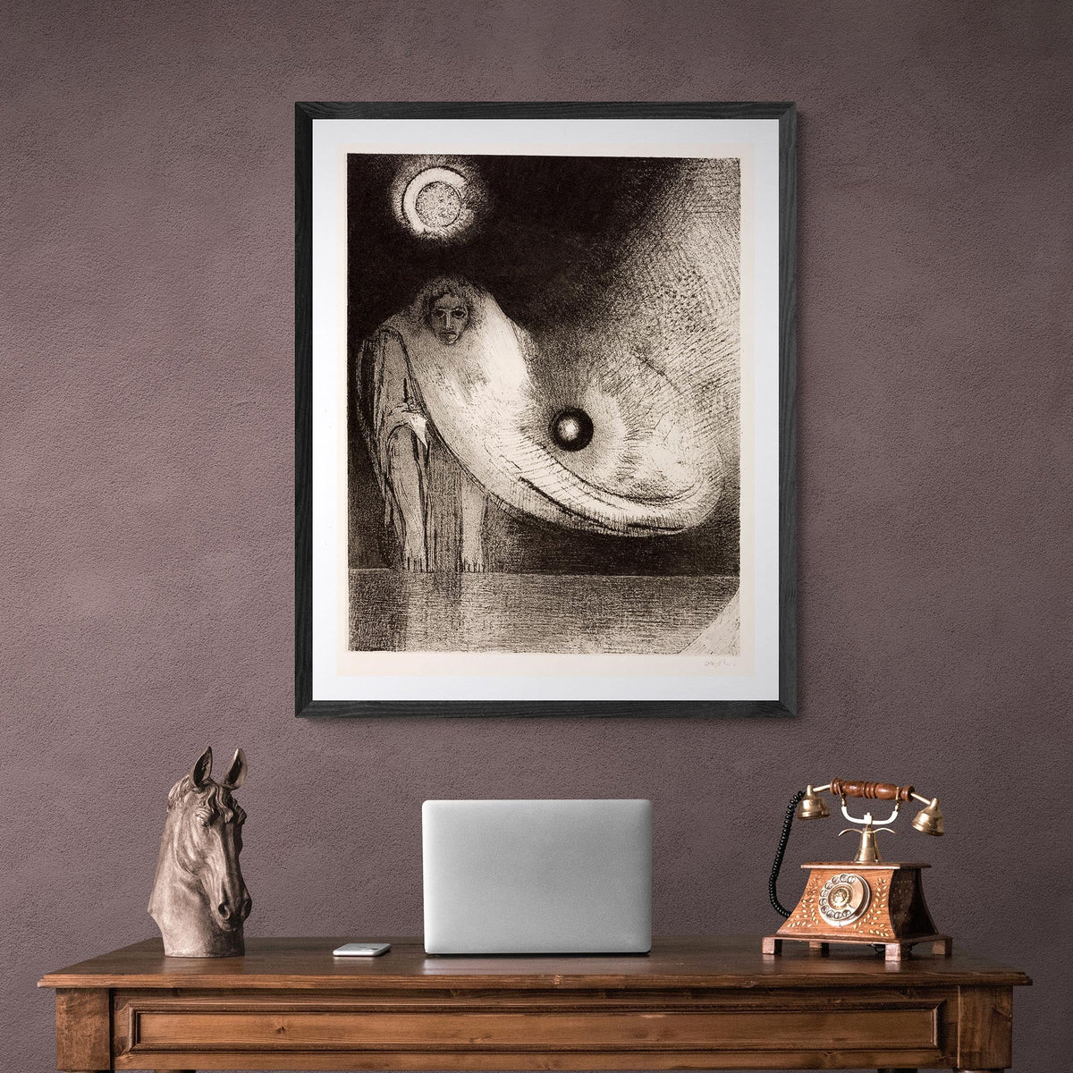 Odilon Redon The Buddha Giclée Vintage Fine Art Print