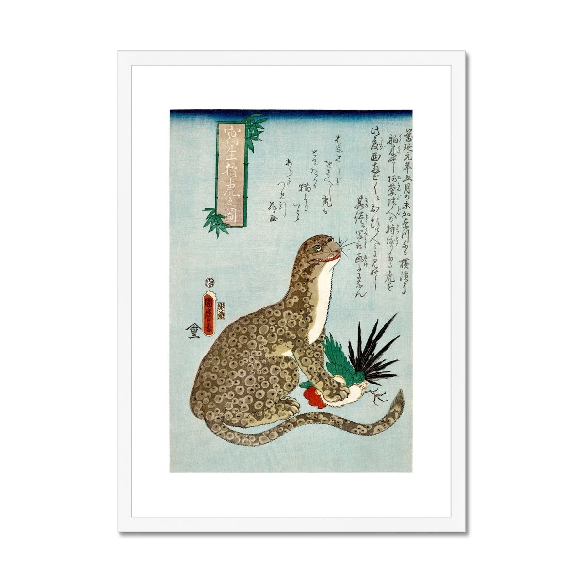 Porpoise Framed & Mounted Print