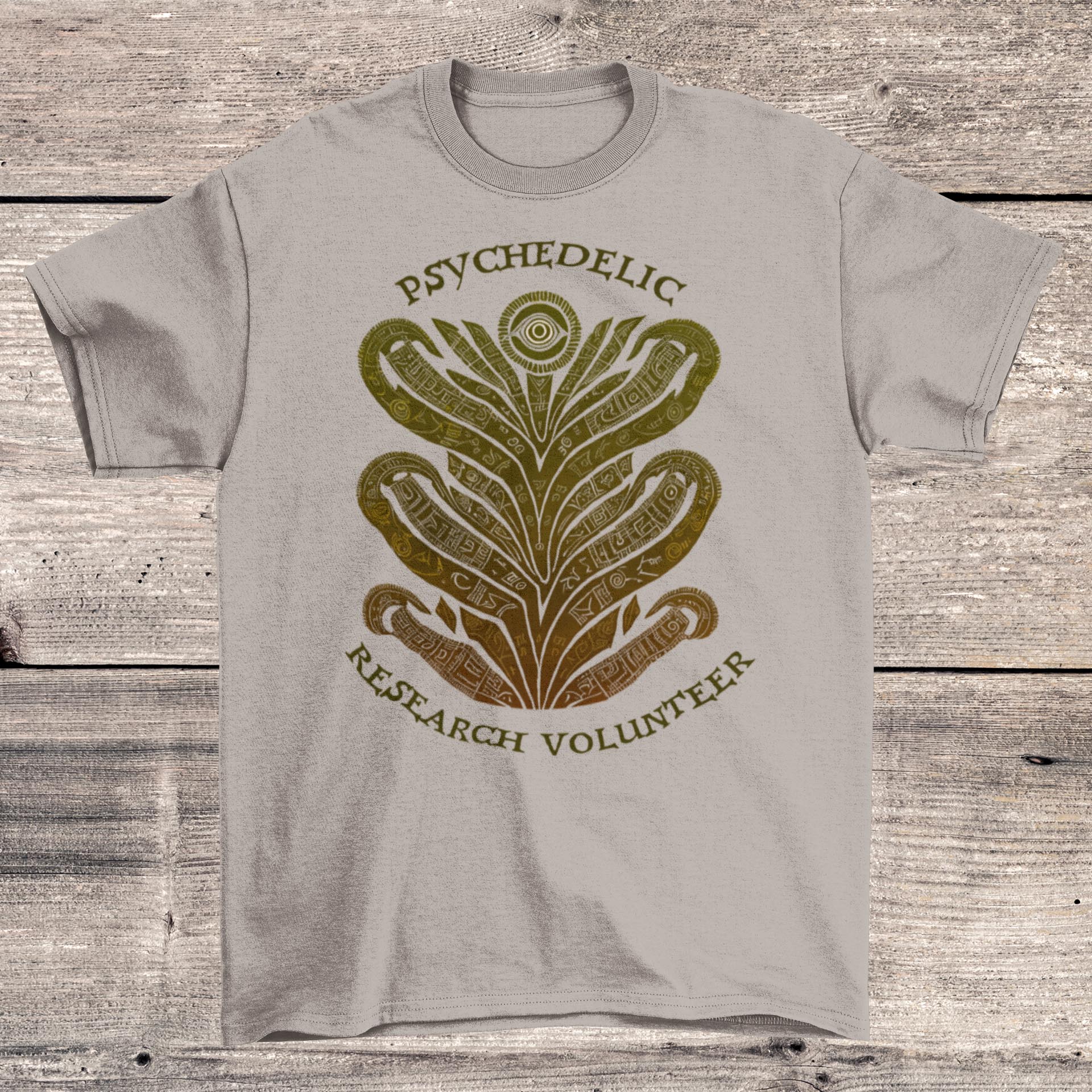 T-Shirts XS / Heather Stone Psychedelic Research Volunteer, Magic Mushrooms, Psychedelic Therapy Mental Health Graphic Art T-Shirt