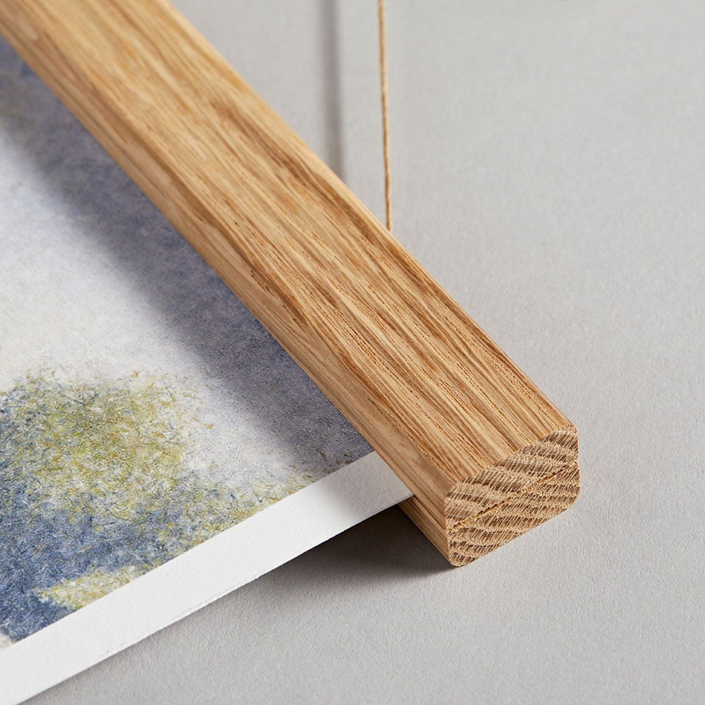 Purple Mahakala Tibetan Thangka | Buddhist Wisdom Protection Meditation Deity | Nepal Tantric Vintage Fine Art Print with Hanger