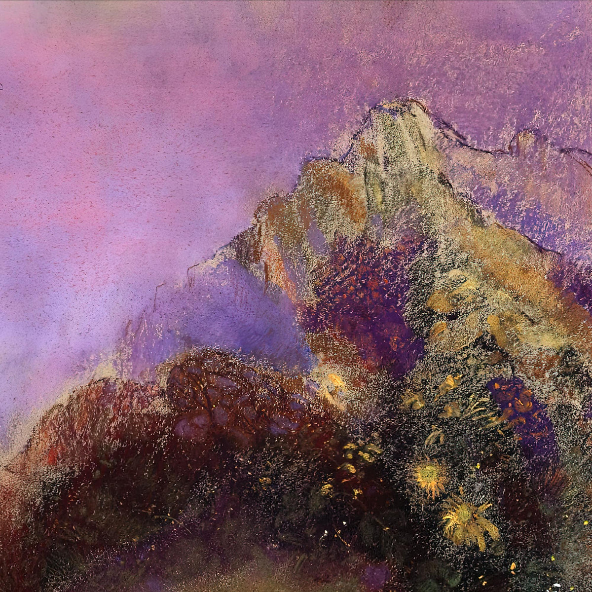 Purple Orpheus Painting | Odilon Redon Greek Mythology Tragedy | The Power of Music Symbolist Surreal Dreamlike Fine Art Print