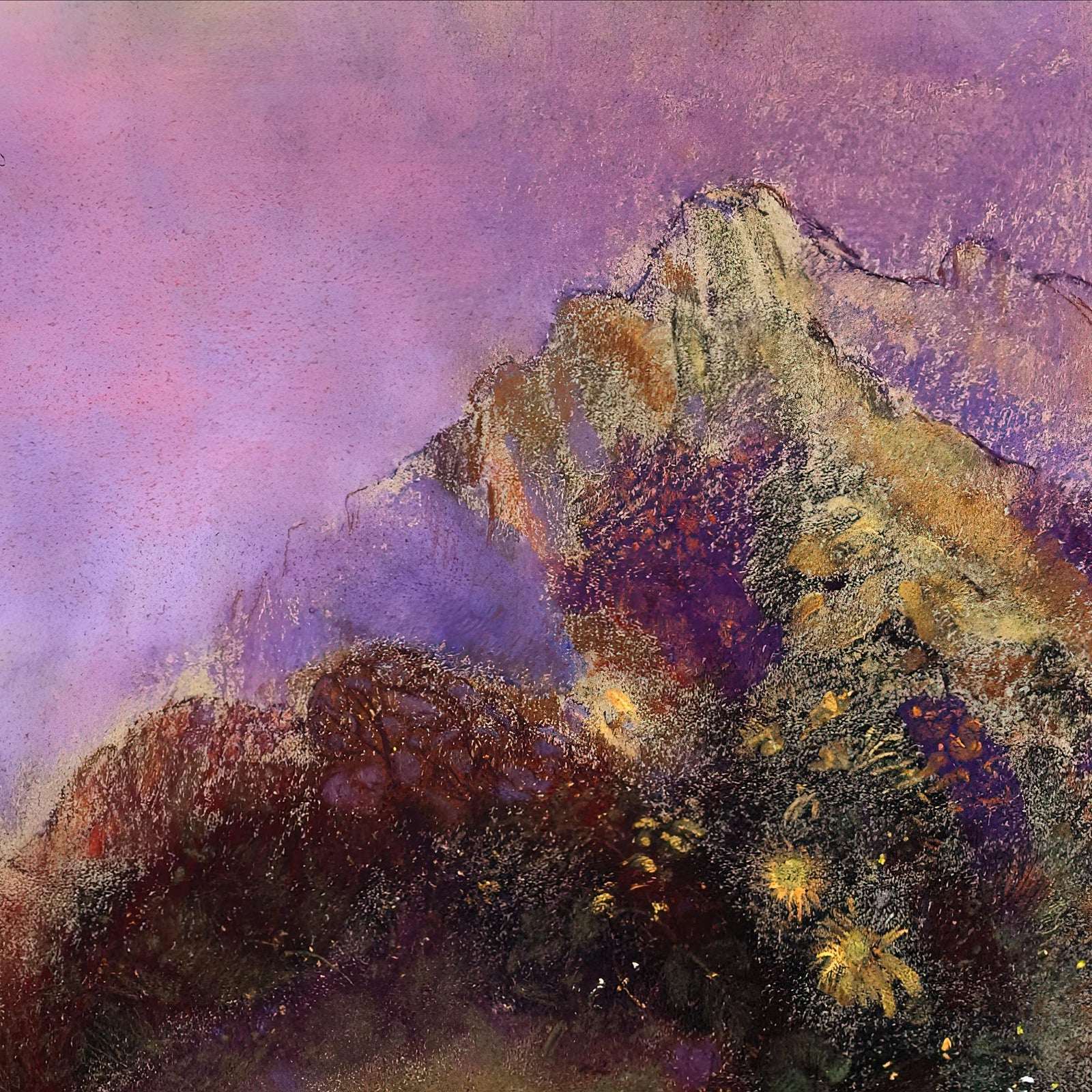 Purple Orpheus Painting | Odilon Redon Greek Mythology Tragedy | The Power of Music Symbolist Surreal Dreamlike Fine Art Print