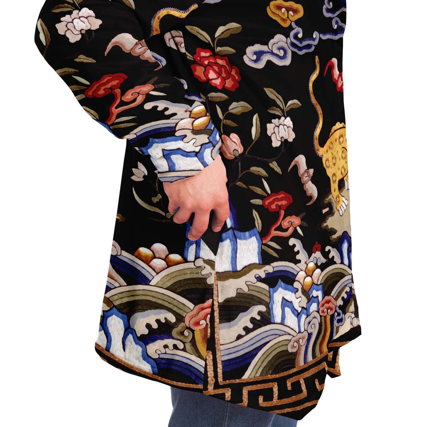 QING DYNASTY SILK Style Unisex  Dream Cloak