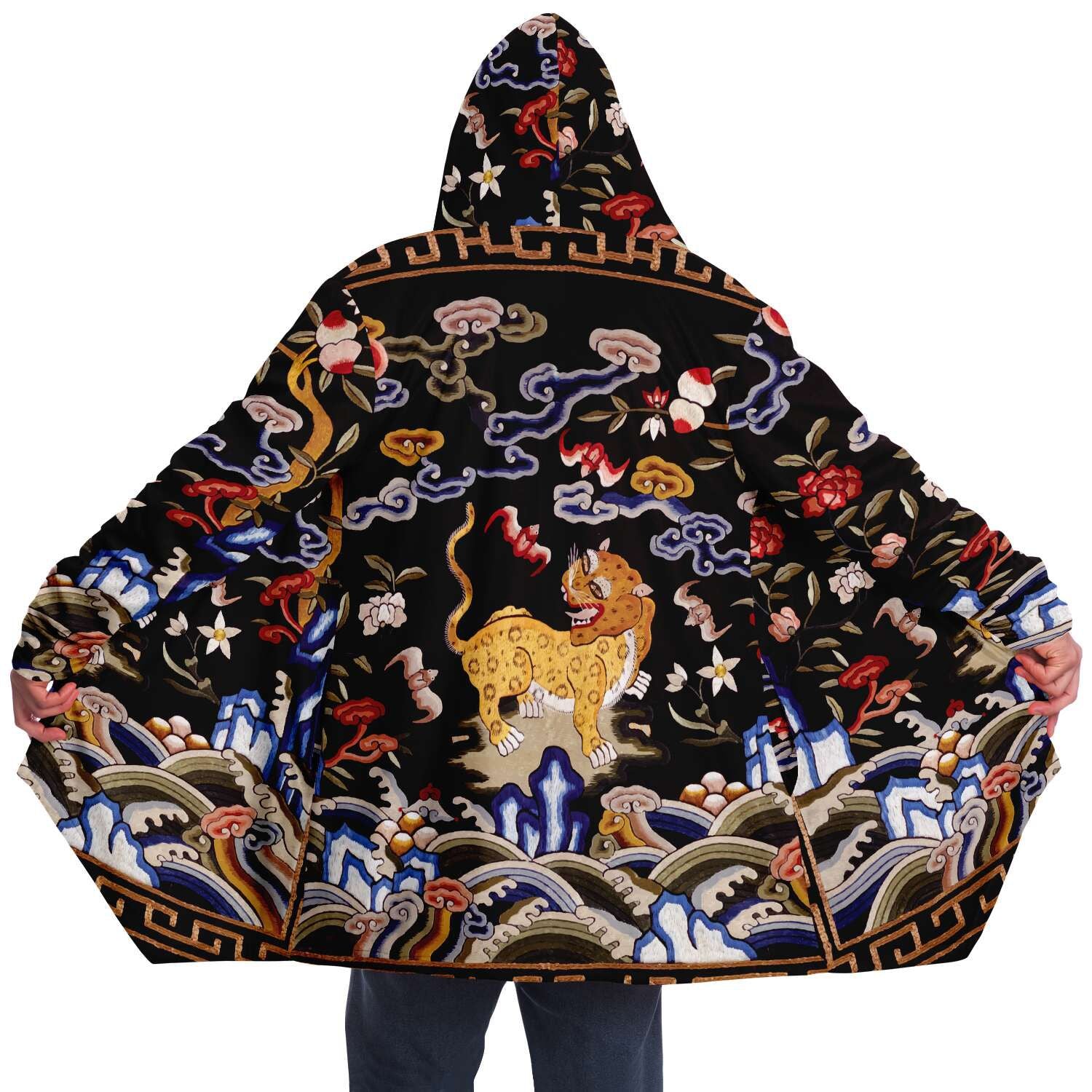 QING DYNASTY SILK Style Unisex  Dream Cloak