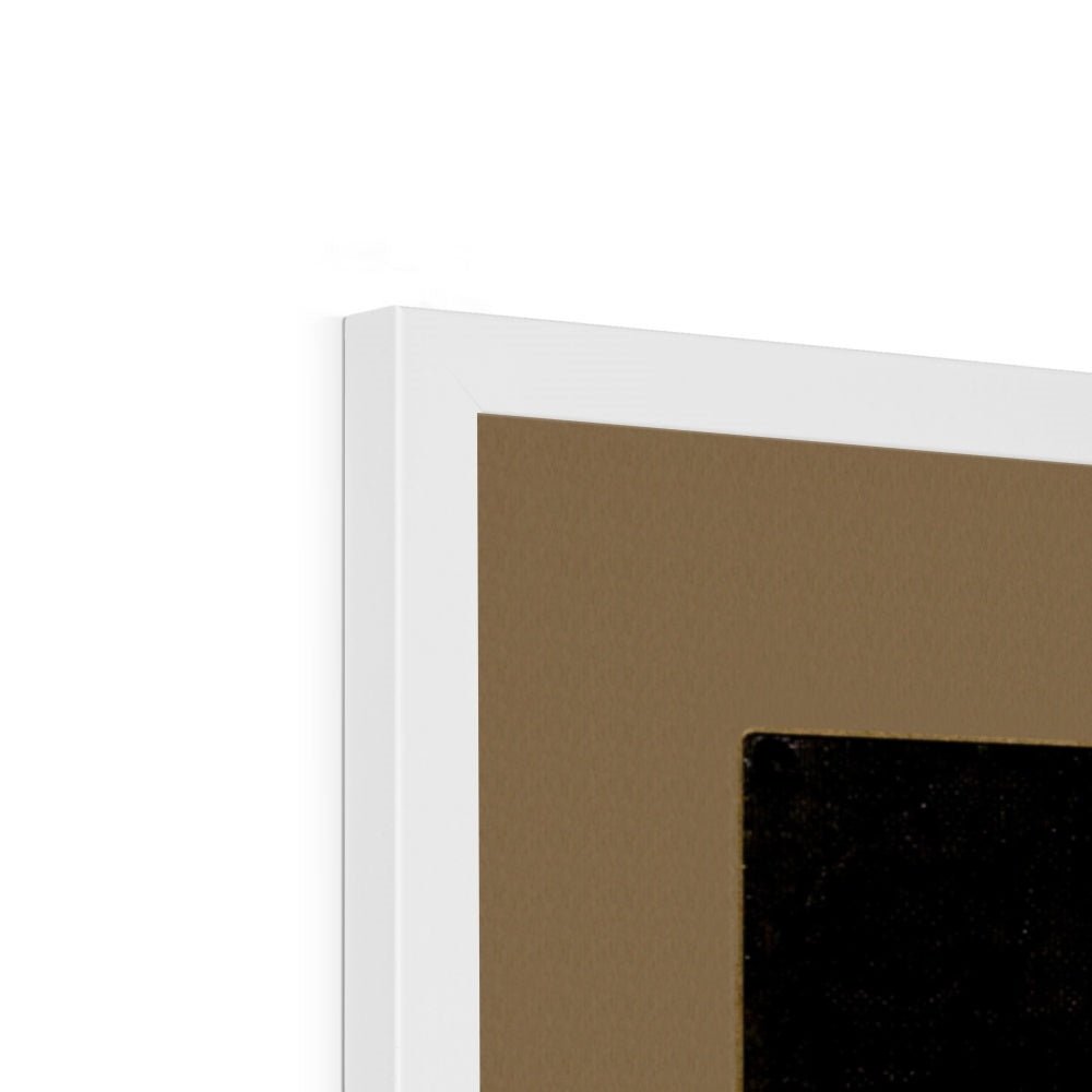 Rahula and His Assembly | Tibetan Buddhist Dharma Protector | Vajrayana Mahayana Meditation Bodhisattva Vintage Framed Art Print