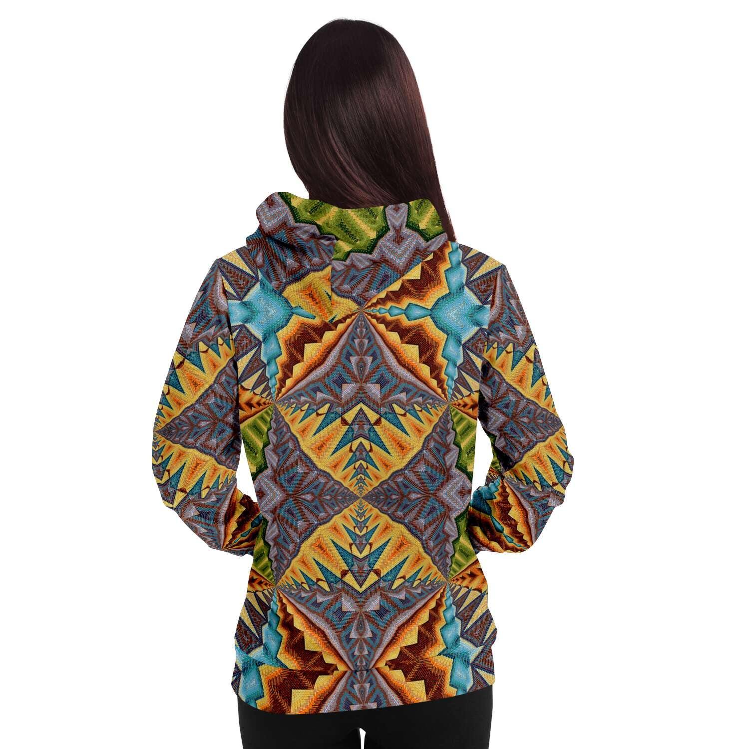 Sacred Geometry Trippy Mandala Hoodie
