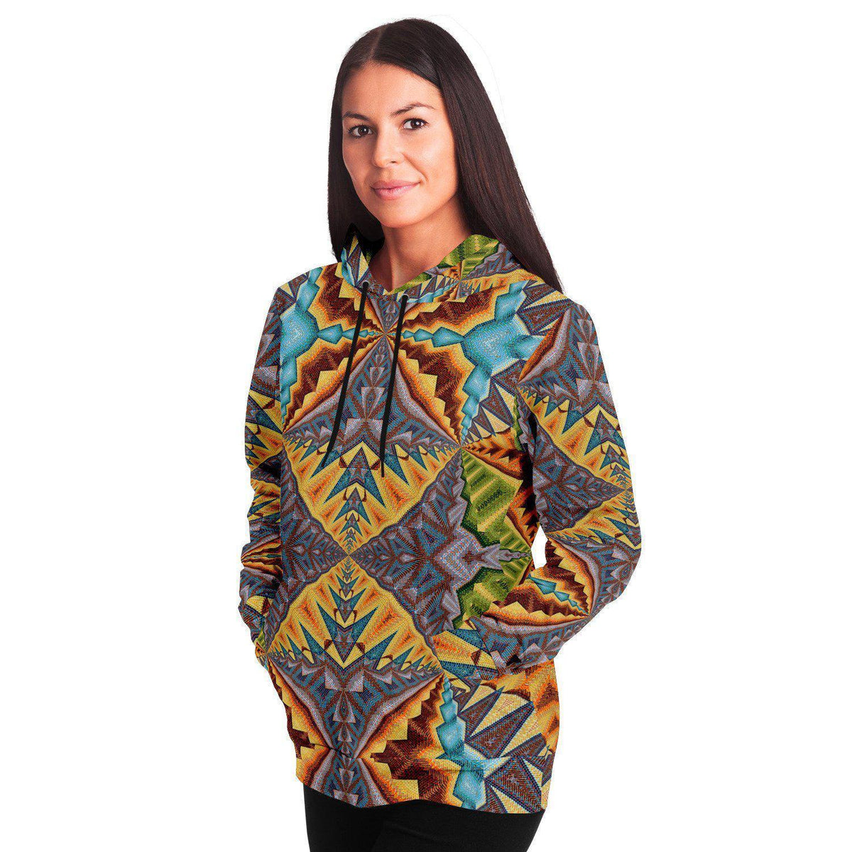 Sacred Geometry Trippy Mandala Hoodie